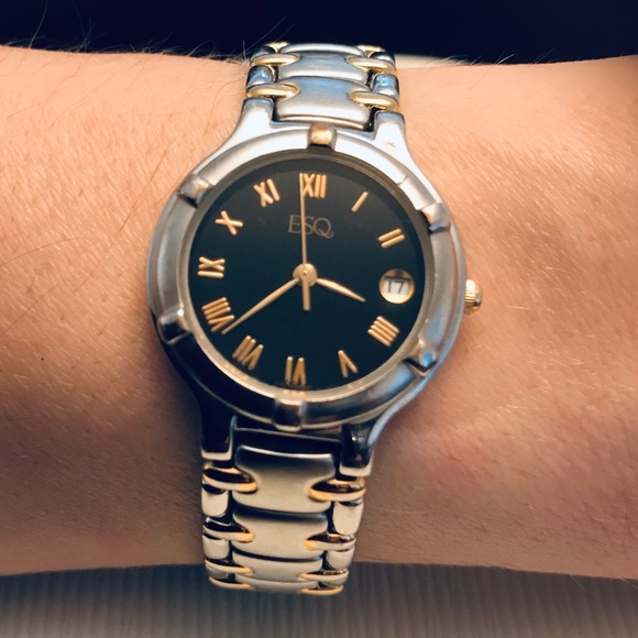 Movado Accessories - Vintage Movado ESQ Ladies SS Watch
